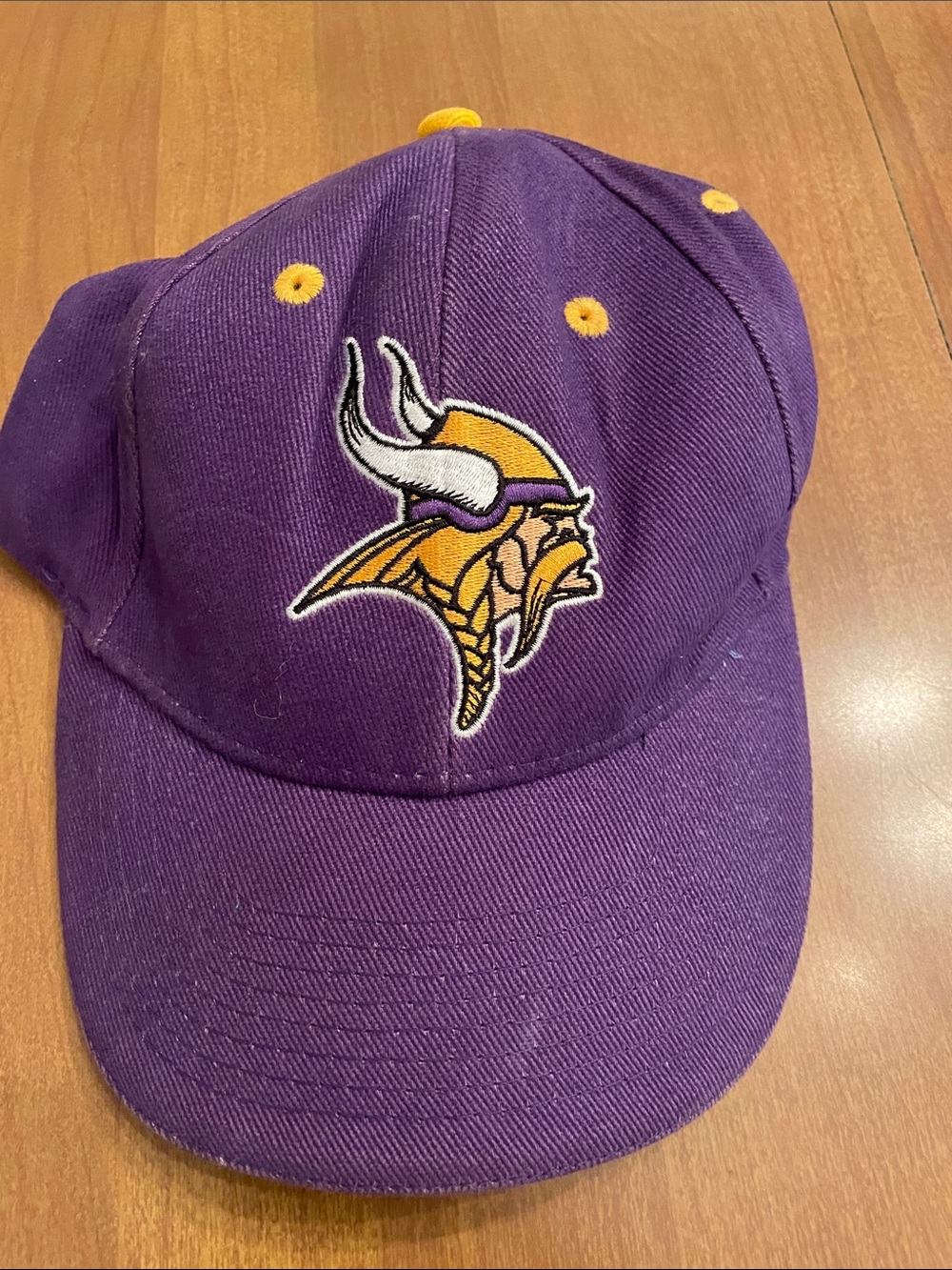 Minnesota Vikings Purple Logo Baseball Cap